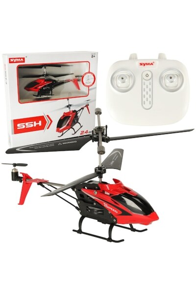 dalimag Elicopter cu telecomandă, funcție Hover, 3 canale, 2,4 GHz, lumini LE...