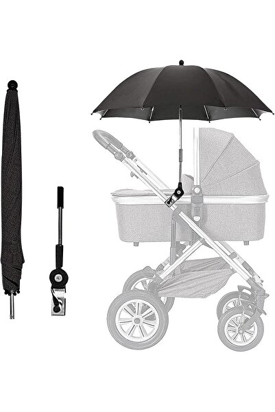 Arabest ملحق مظلة عربة الأطفال، مظلة عالمية مع مشبك، حماية من الأشعة فوق البن...