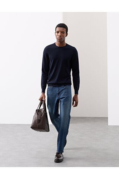 Marks & Spencer Straight Leg 360 Flex Streç Jean Pantolon