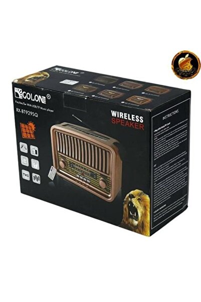 GOLON RX-BT 929 & BT 939 Müzik Kutusu Bluetooth Hoparlör Speaker