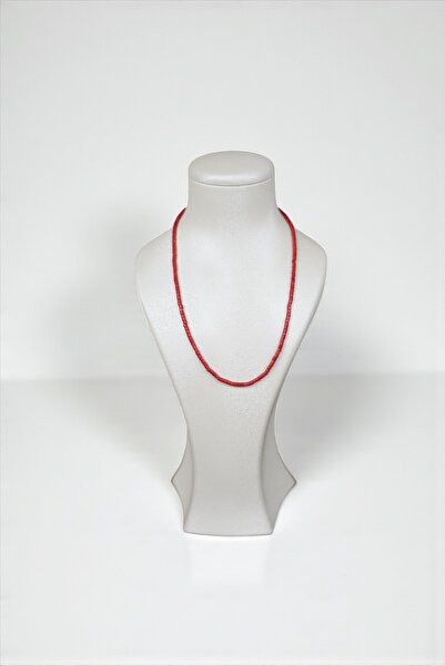 Luna Gerçek Mercan Doğal Taşlı Kolye