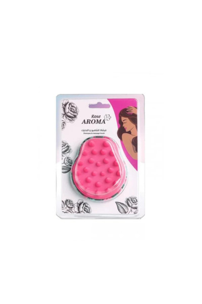 Rose Aroma Rose Aroma Silicone Brush 4759 Shampoo Dispensing and Massage