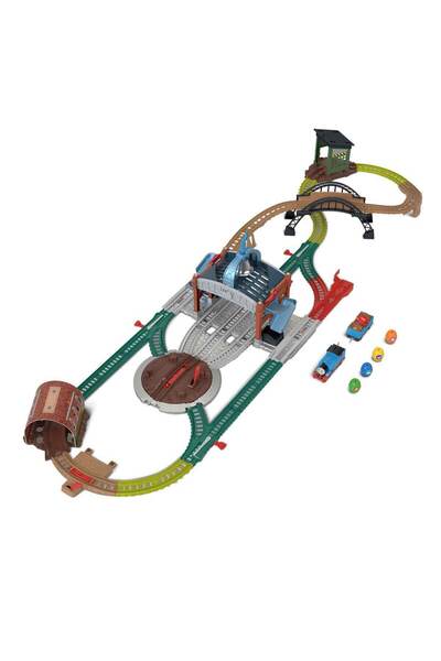 FISHER PRICE Thomas ve Arkadaşları Yükle ve Fırlat Teslimat Seti JDF26