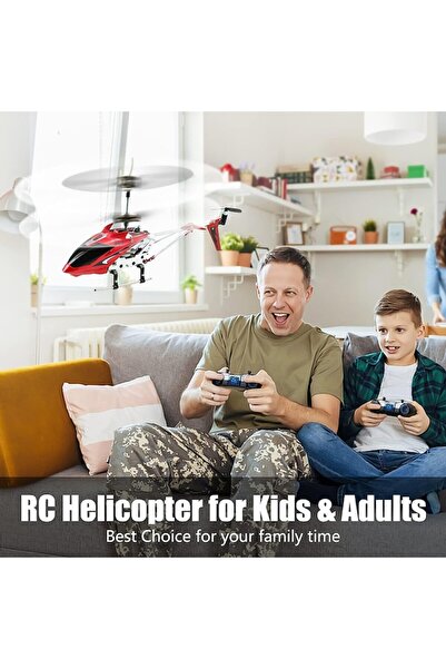 dalimag Remote-Controlled Helicopter, Noonedibs, Motion Sensor, USB Charging, Red/Black