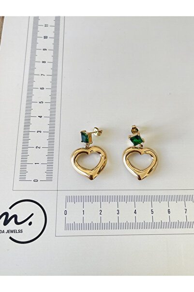 Rupen Kraft 316 L Surgical Steel Gold Model Design Steel Earrings