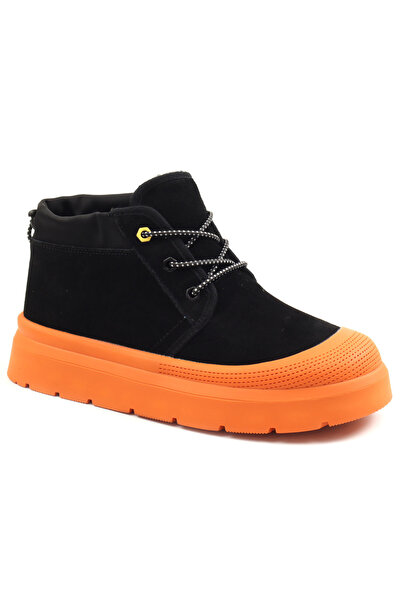 FEELİNG Women's boots UG 1-BLACK/ORANGE-39