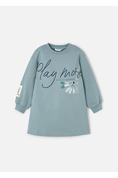 MAYORAL Дівчача сукня з принтом Mint 4929