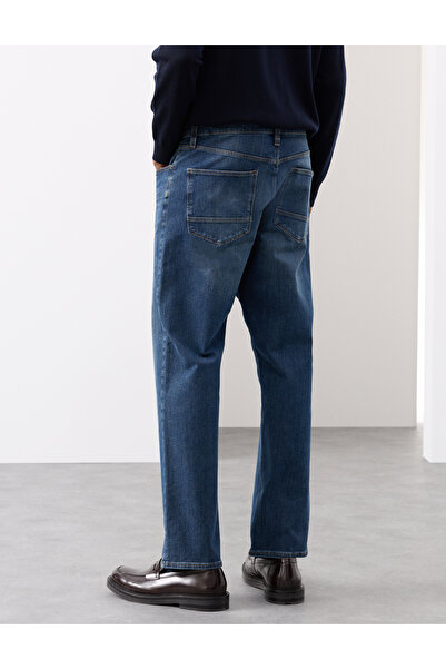 Marks & Spencer Straight Leg 360 Flex Streç Jean Pantolon
