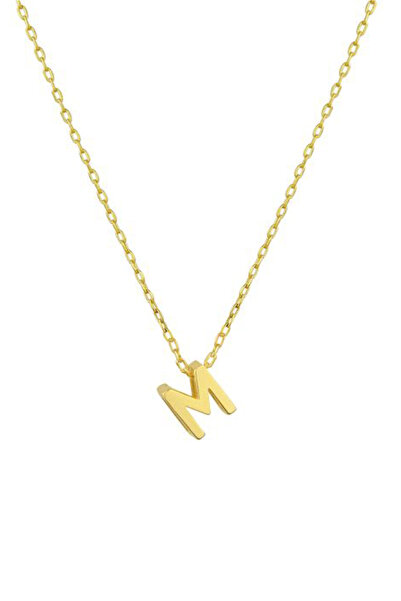 Gimora Kadın Mini M Harfli Kolye