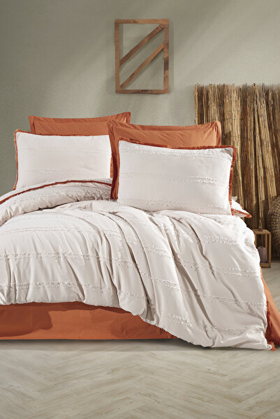 Nordqueen 100% Cotton Double Tasseled Duvet Cover Set Bonami