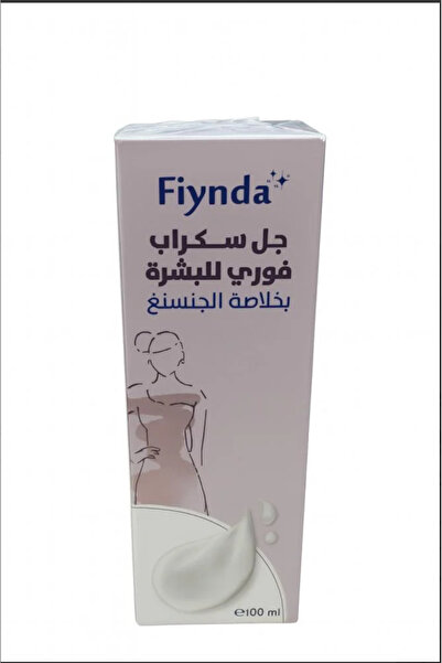 Fiynda جل مقشر للوجه والجسم فوري المفعول100مل
