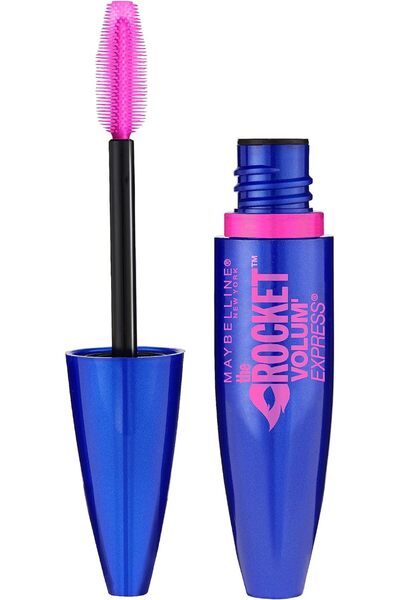 Maybelline New York Volum' Express The Rocket Washable Mascara, Blackest Black, 0.3 fl. oz.