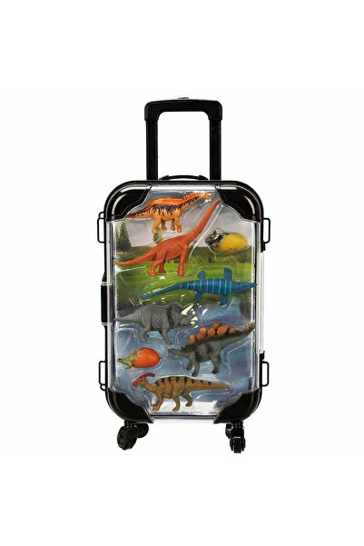 Sunman Valizli Hayvan Figürleri Oyun Seti - Dinozor’Lu Set