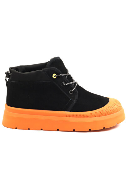 FEELİNG Women's boots UG 1-BLACK/ORANGE-39