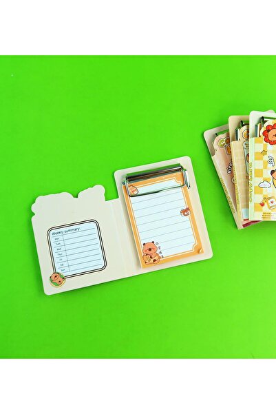 Gift Moda Capybara Secretariat Mechanized File Notebook