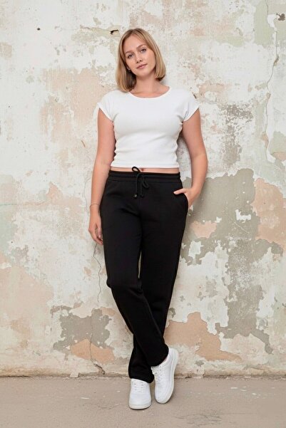 Lumessa Women's Fleece-Lined Winter Lace-Up Sweatpants