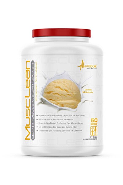 Metabolic Nutrition مكمل غذائي لزيادة الوزن من MuscLean Muscle بوزن 5 أرطال (...