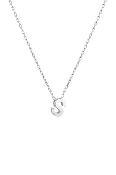 Gimora Kadın Mini S Harfli Kolye