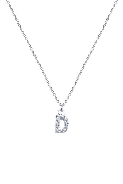 Gimora Kadın Taşlı D Harfi Kolye