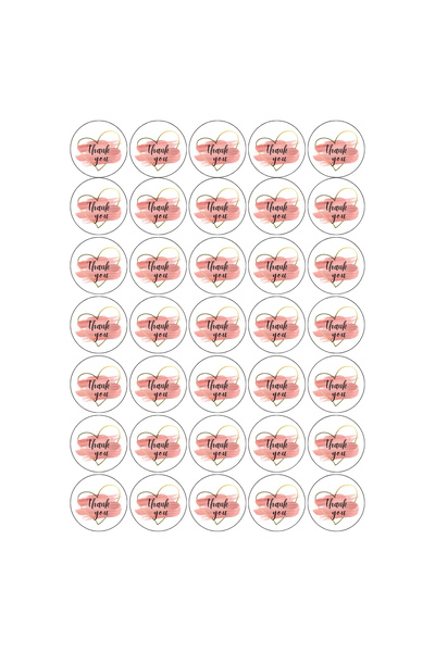 Bimotif Packing exclusive 525 pieces of stickers, Thank you