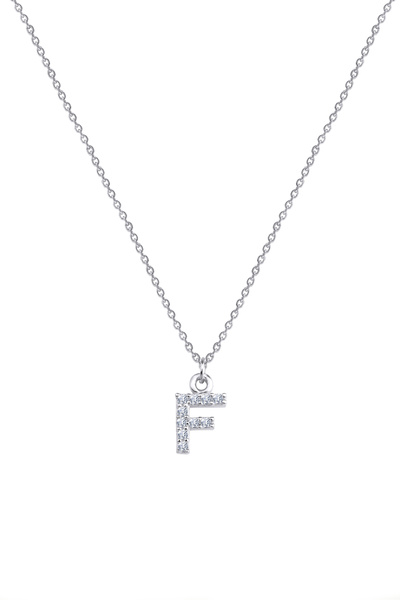 Gimora Kadın Taşlı F Harfi Kolye