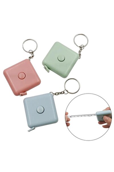 Titi 6440 Mini Anahtarlık Esnek Fiberglas Şerit Metre 150cm / 60inç