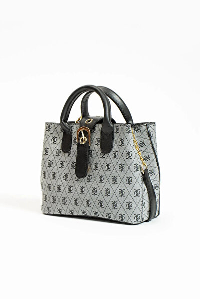 Rosmod Жіноча сіра сумка з магнітом, одним відділенням і двома кишенями, для руки та плеча