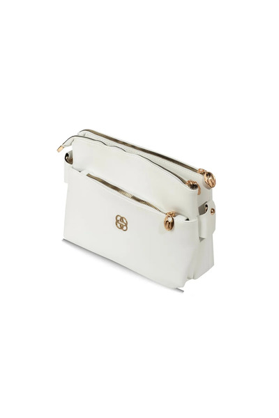 Rosmod Geantă albă pentru mână și umăr cu două compartimente pentru femei