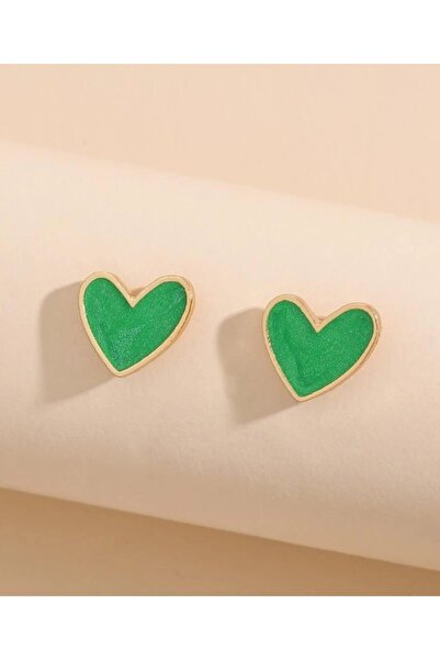 Inovius Cercei minimalisti inimioara Verde