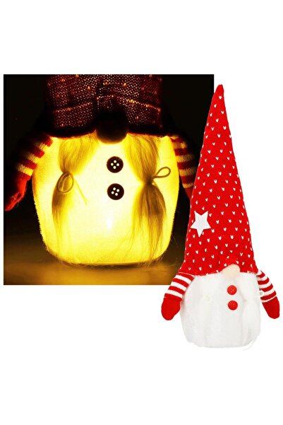 SERSIMO Christmas figurine, Elf, with LED lighting, 33cm