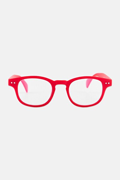 A & A Glasses Men WR-S4940S Round Reading Glasses, Red