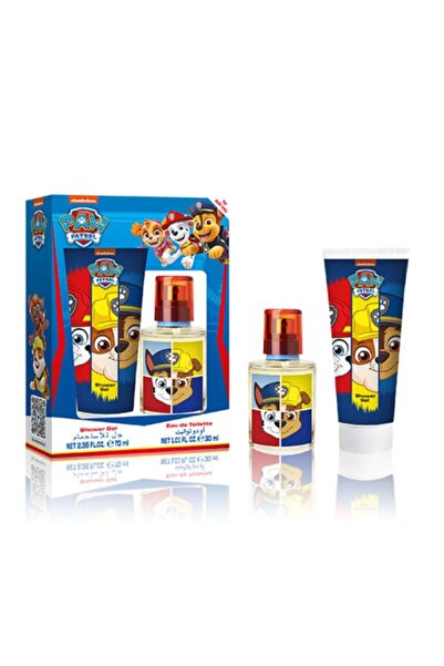 NİCKELODEON نيكلوديون طقم هديه للاطفال باو باترول (او دو تواليت 30 مل + جل للاستحمام 70 مل)