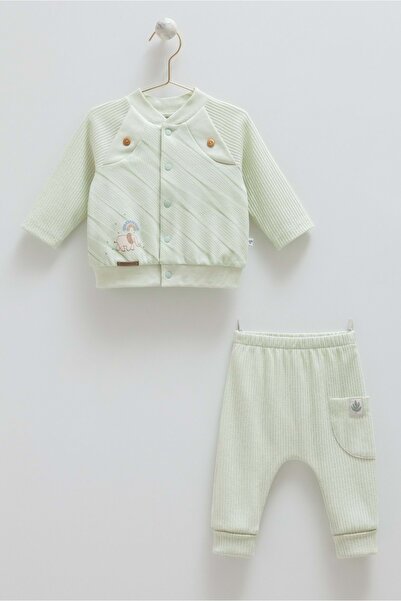 Caramell GOOD BABY ÇITÇITLI ALT ÜST TAKIM Yeşil