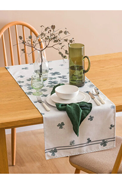 LC Waikiki LCW HOME Karışık Yonca Baskılı Runner 45x150 Cm