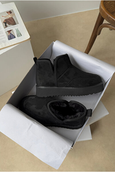 Mupa Shoes Women's Boots Black Suede