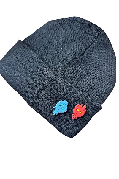 Buki'nin Atölyesi Beretă cu figuri de apă și foc Dimensiune standard Compatib...