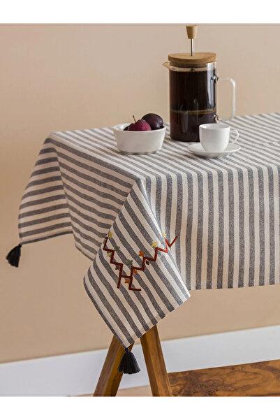LC Waikiki Lcw Home Mixed Striped Tablecloth 90X90 cm