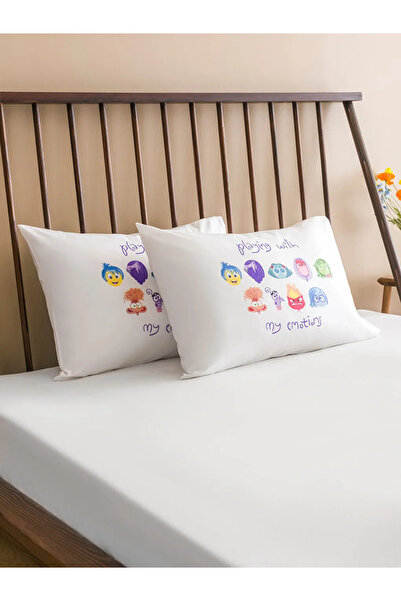 LC Waikiki LCW HOME Karışık Ters Yüz Baskılı Yastık Kılıfı 2'li 50x70 Cm