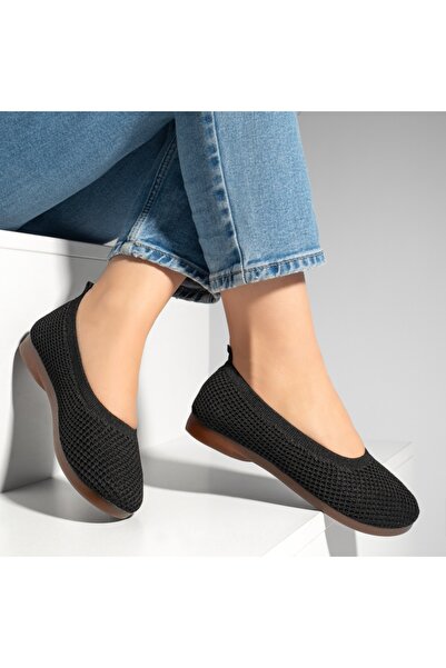 BMoD Women's black fabric flat-soled espadrilles MOD13064