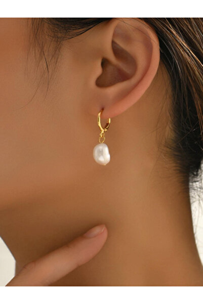 Inovius Cercei Aurii, cu Perla - 912272