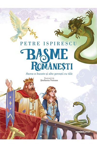 Editura Corint Junior Basme romanesti. Sarea-n bucate si alte povesti cu