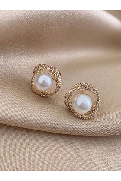 Inovius Cercei Eleganti cu Clips cu Perla - 951380