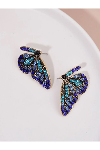 Inovius Cercei Fluture Albastri - 07725