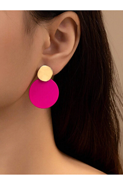 Inovius Cercei Roz Picatura 3.5x2.5cm - 19981