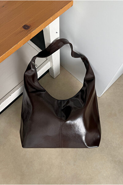 Mupa Shoes Women's Hand and Shoulder Bag Aci Brown