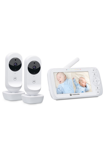 Motorola nursery Wifi video baby monitor with 2 cameras, Motorola VM35-2