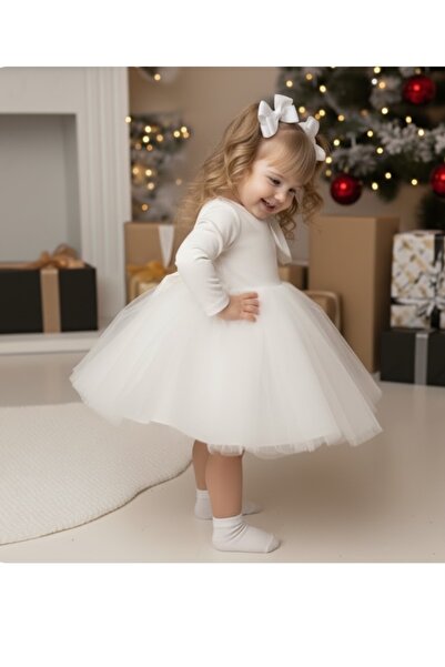 Tinypeople Κοριτσίστικο φιόγκο στον ώμο με πέτρες λευκό βραδινό φόρεμα παιδικό μαύρο φόρεμα γενεθλίων