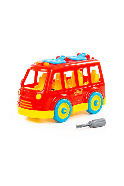Polesie Autobuz Demontabil, 26,5X14,5X15,5 Cm,