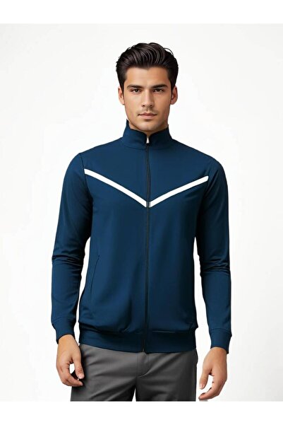 iza Blue Men’s Dri-Fit Gym Jackets