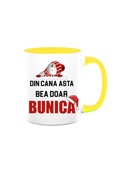 OEM Cană personalizată pentru bunică cu mesajul: „Această cană este doar pent...